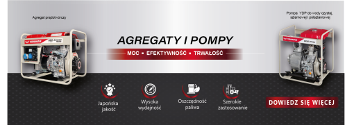 Kampania agregaty i pompy spalinowe YANMAR