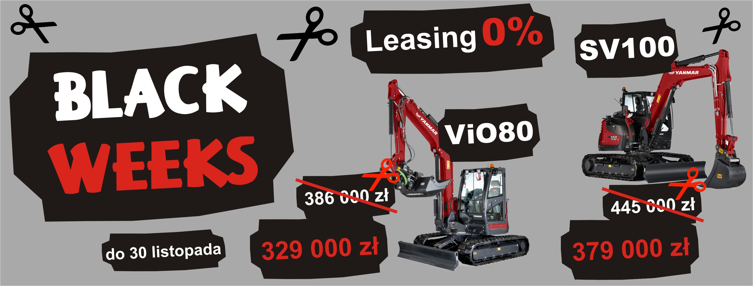 BLACK WEEKS Yanmar